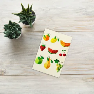 Fruits Postcard