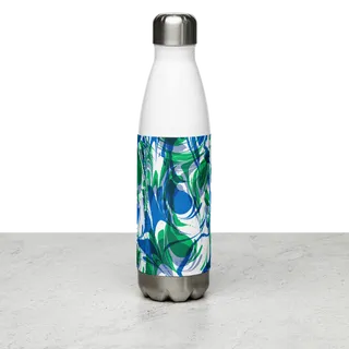 Marble Water Bottle