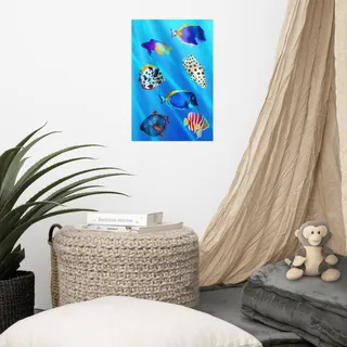 Tropical Fish Poster