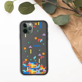 Tetris biodegradable iPhone Case